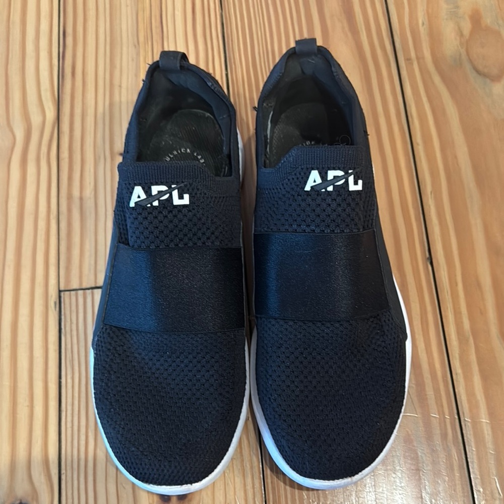 APL Black Slip-On Sneakers